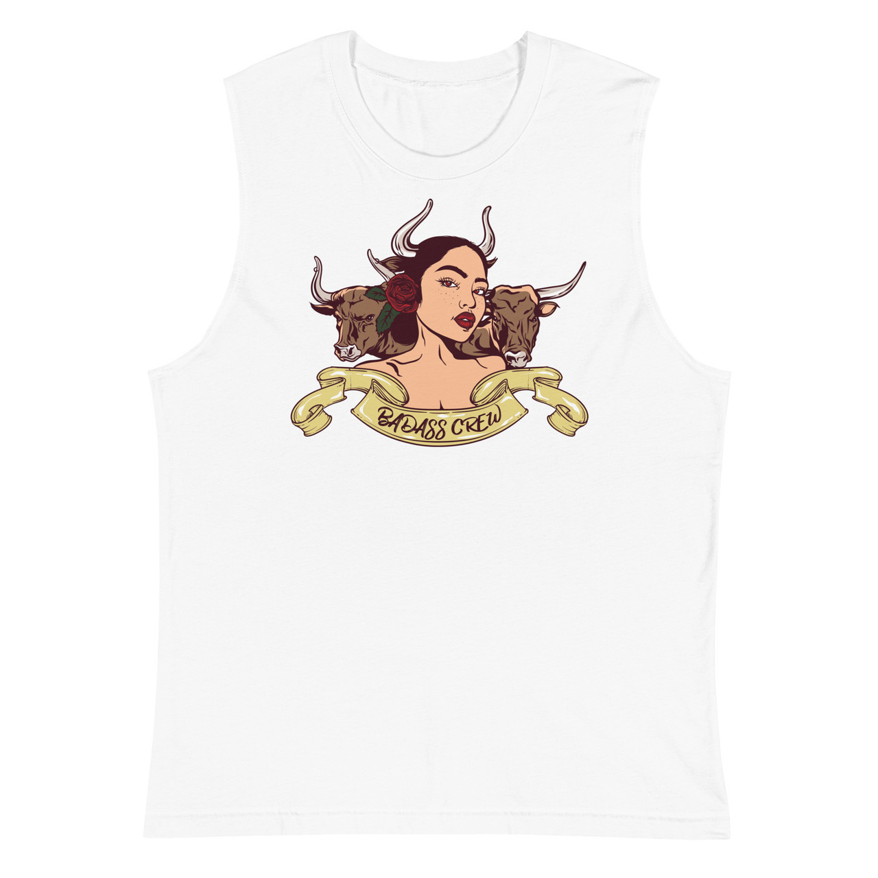 Badass Crew Unisex Muscle Shirt - Bella + Canvas 3483 