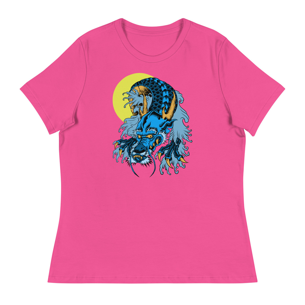 Dragon Women's Relaxed T-Shirt - Bella + Canvas 6400 