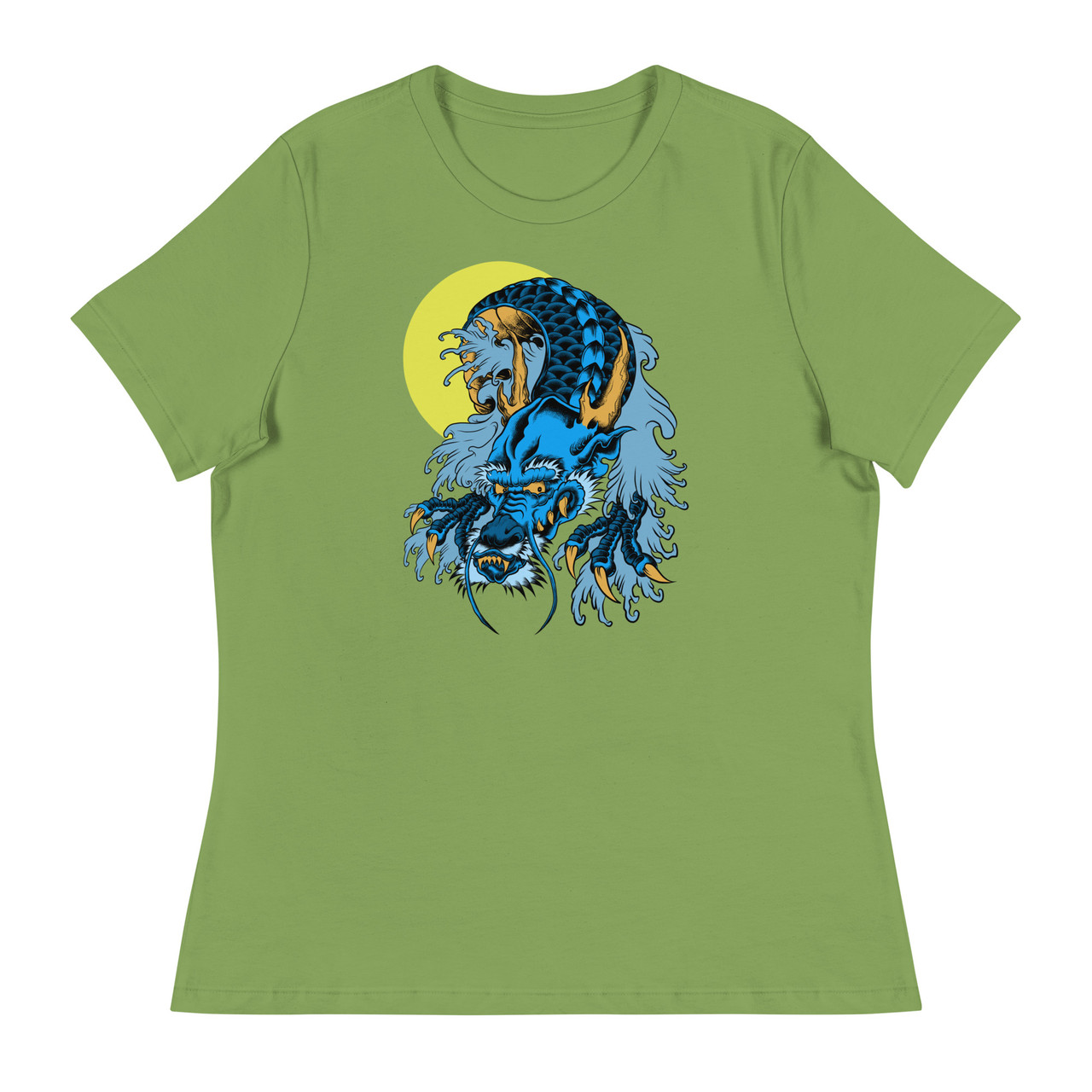 Dragon Women's Relaxed T-Shirt - Bella + Canvas 6400 