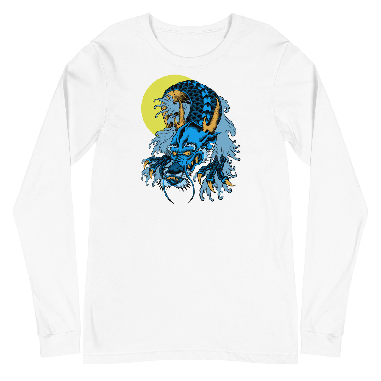 Dragon Unisex Long Sleeve Tee - Bella + Canvas 3501 