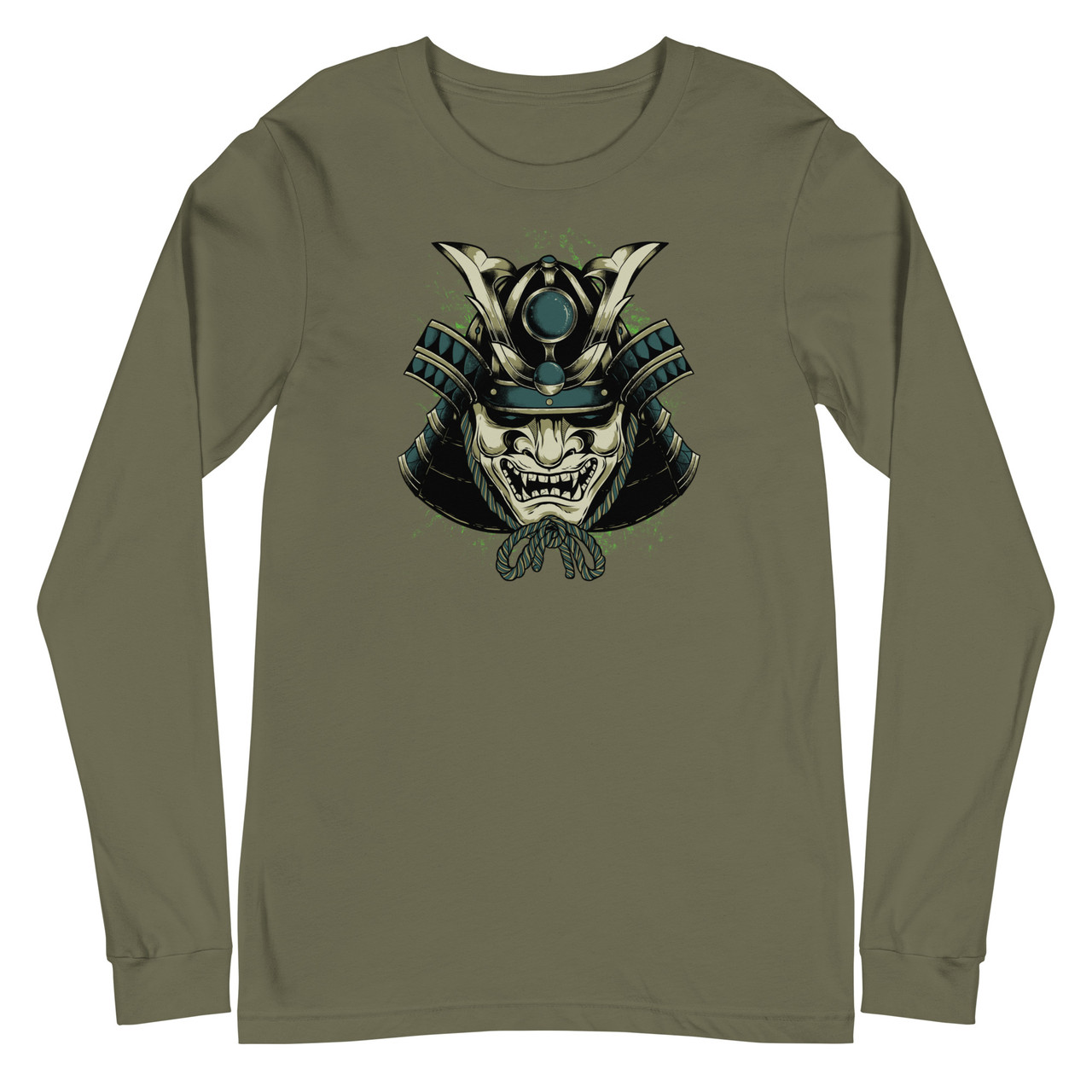 Shogun Mask Unisex Long Sleeve Tee - Bella + Canvas 3501 