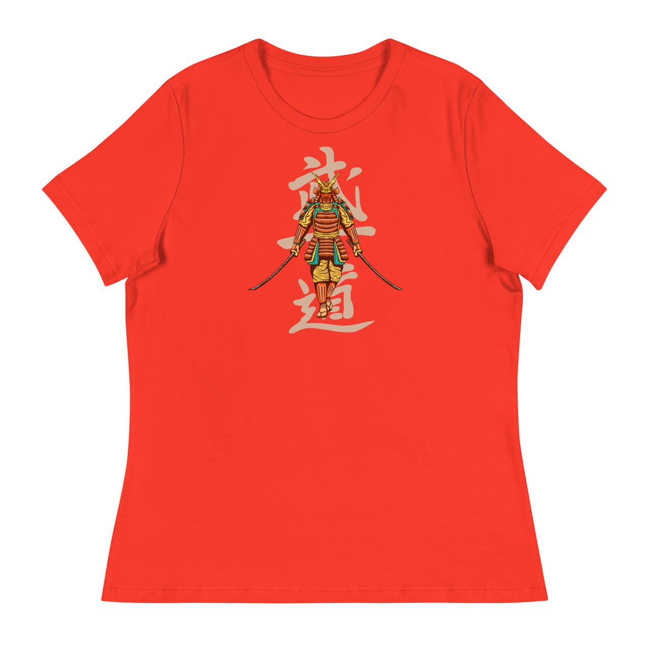 Samurai 1 Women's Relaxed T-Shirt - Bella + Canvas 6400