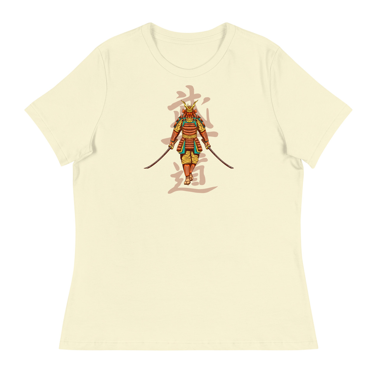 Samurai 1 Women's Relaxed T-Shirt - Bella + Canvas 6400