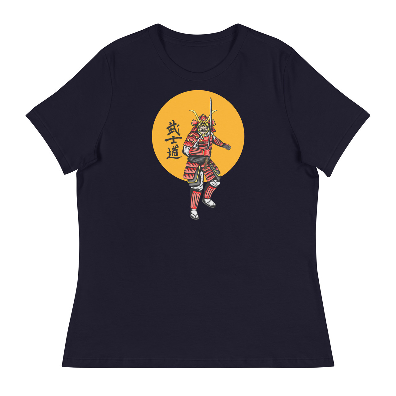 Samurai 3 Women's Relaxed T-Shirt - Bella + Canvas 6400 