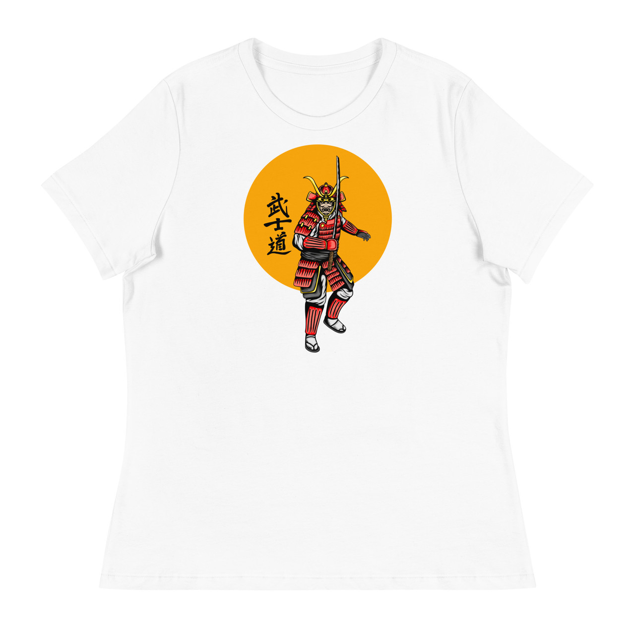 Samurai 3 Women's Relaxed T-Shirt - Bella + Canvas 6400 