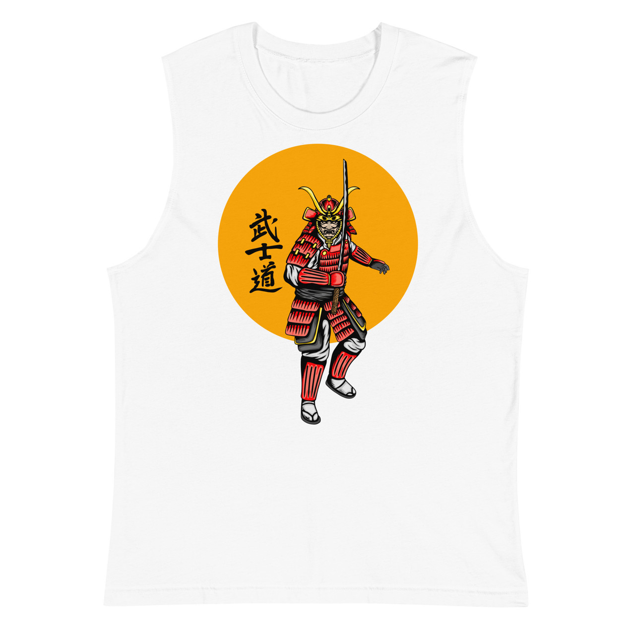 Samurai 3 Unisex Muscle Shirt - Bella + Canvas 3483 