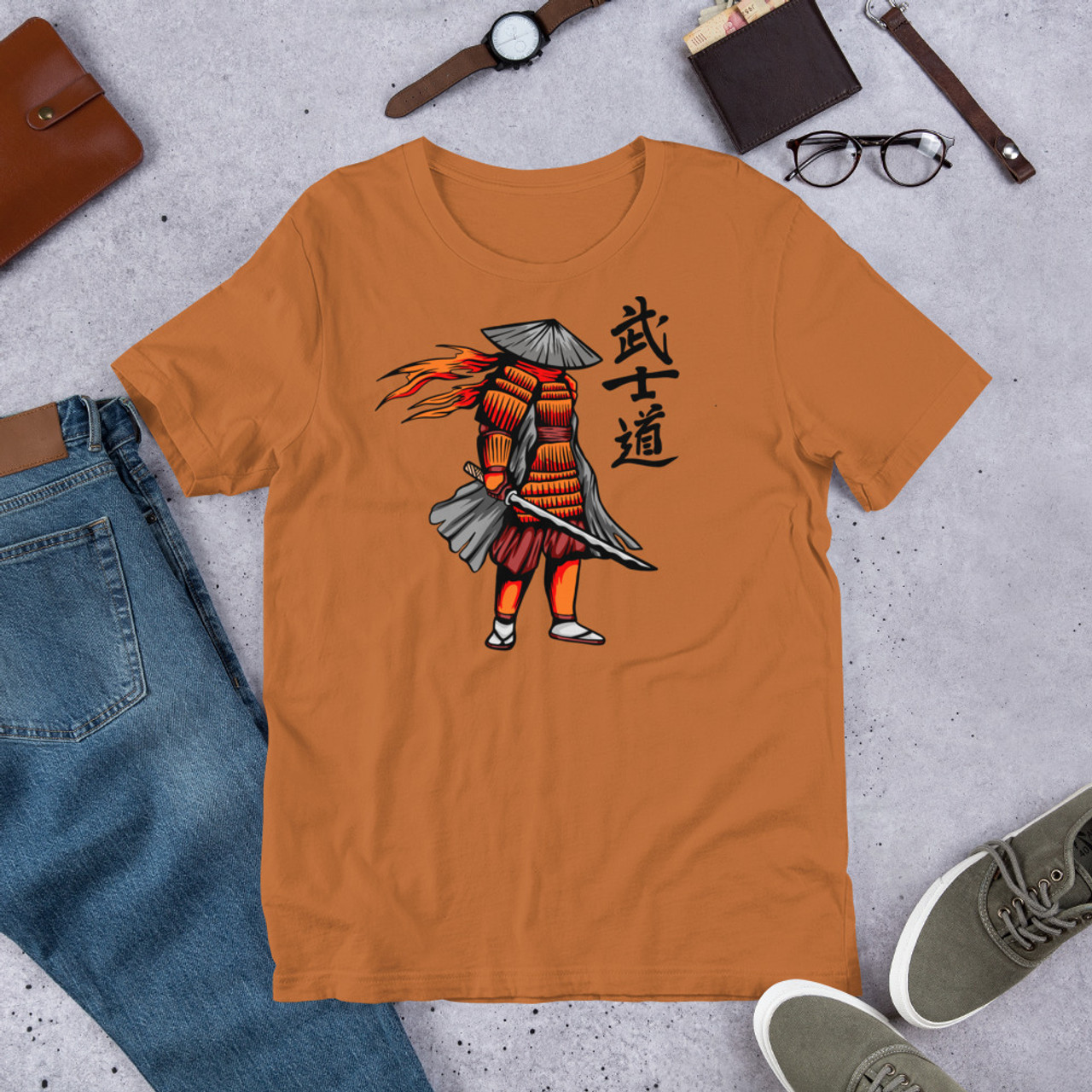 Toast T-Shirt - Bella + Canvas 3001 Samurai 6