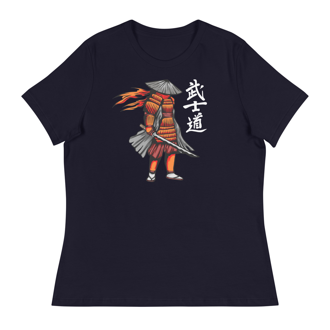 Samurai 6 Women's Relaxed T-Shirt - Bella + Canvas 6400 