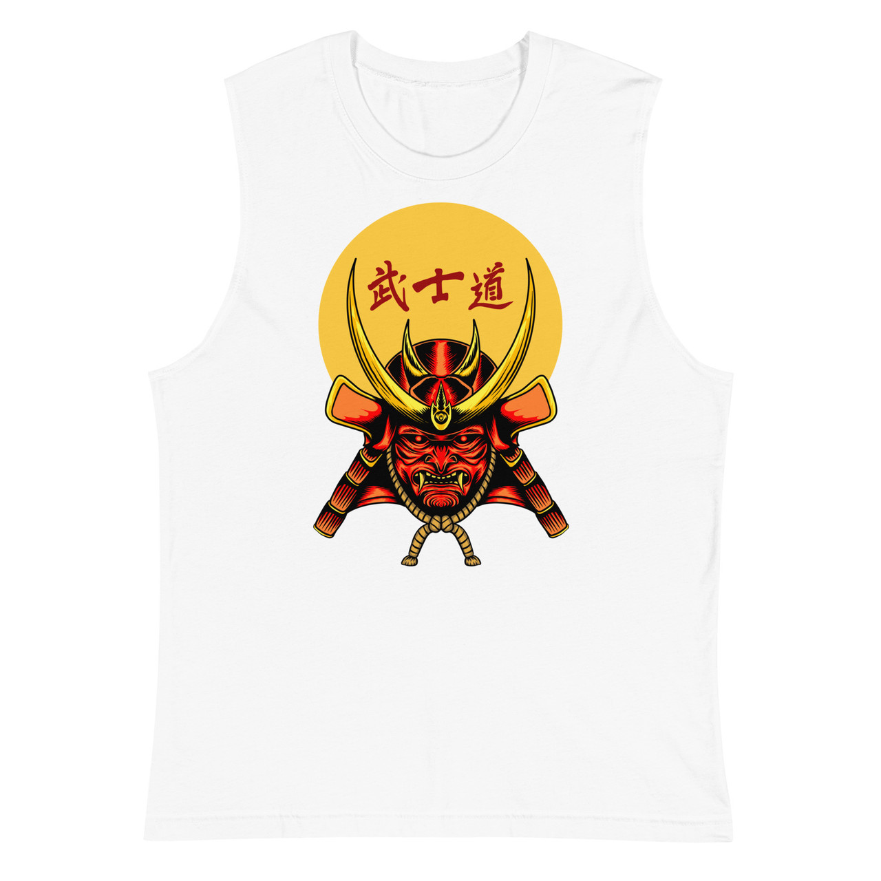 Samurai 8 Unisex Muscle Shirt - Bella + Canvas 3483 