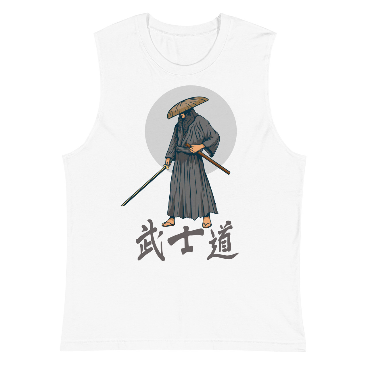 Samurai 9 Unisex Muscle Shirt - Bella + Canvas 3483 