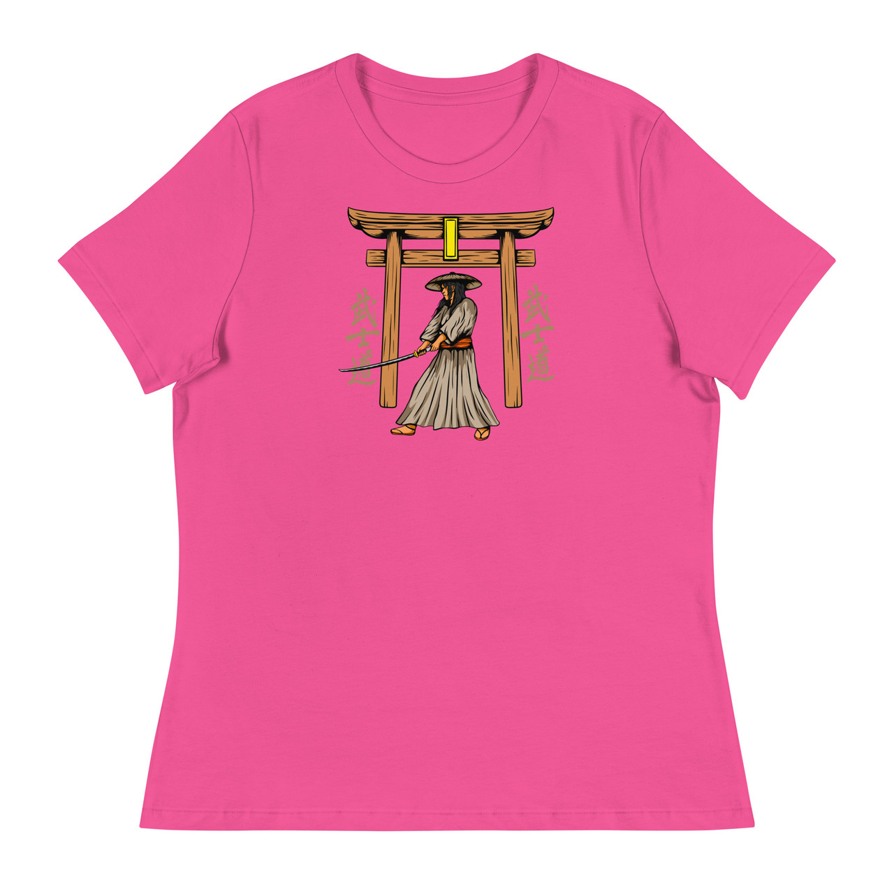 Samurai 10 Women's Relaxed T-Shirt - Bella + Canvas 6400 