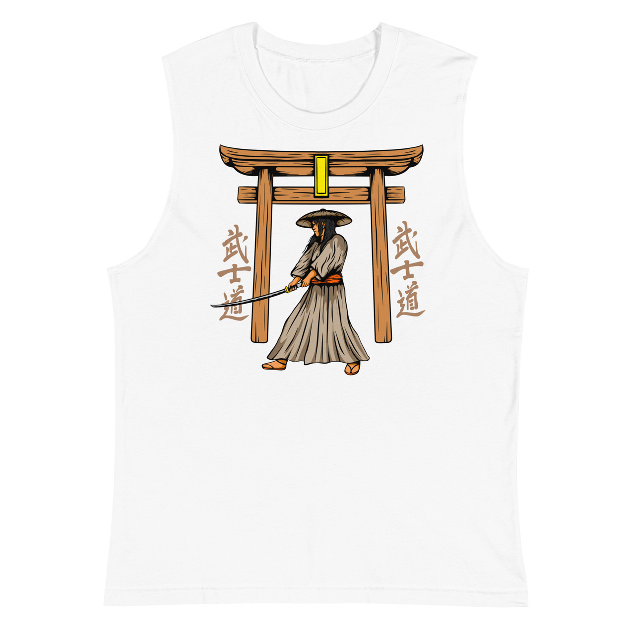  Samurai 10 Unisex Muscle Shirt - Bella + Canvas 3483