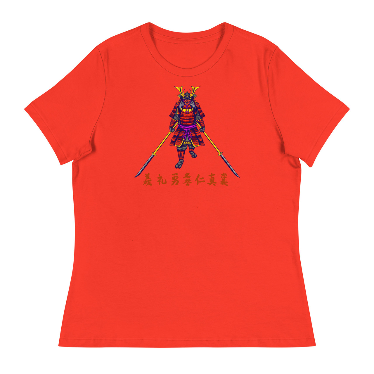 Samurai 14 Women's Relaxed T-Shirt - Bella + Canvas 6400 