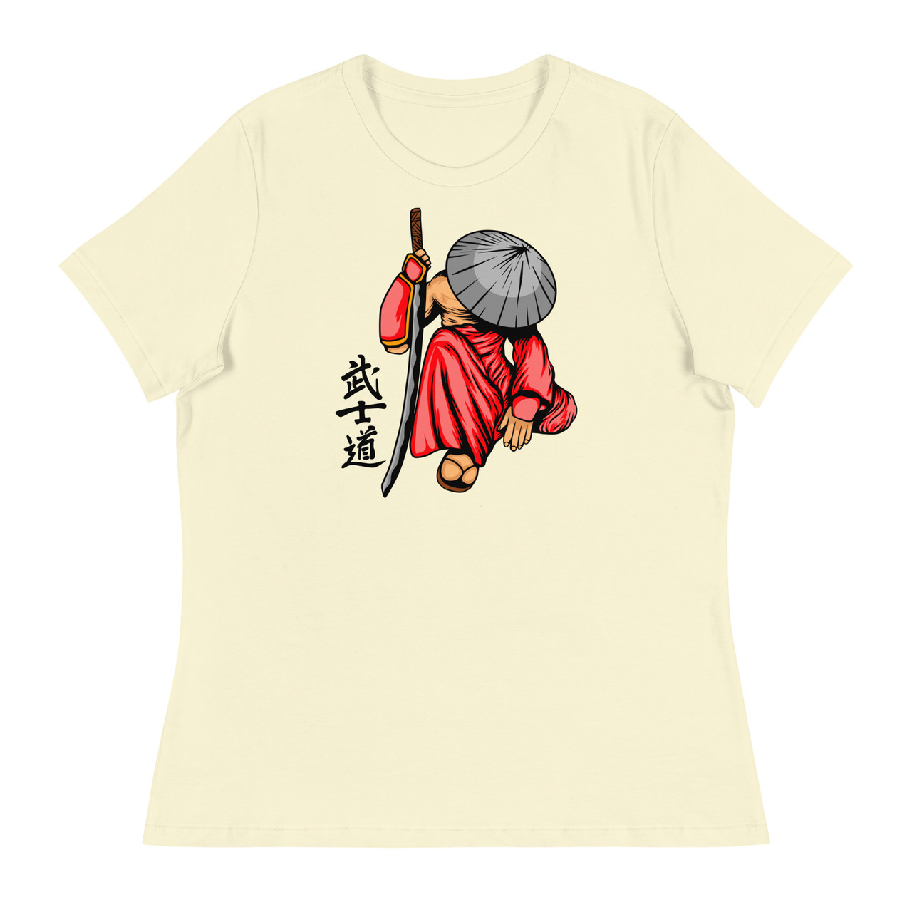 Samurai 18 Women's Relaxed T-Shirt - Bella + Canvas 6400 