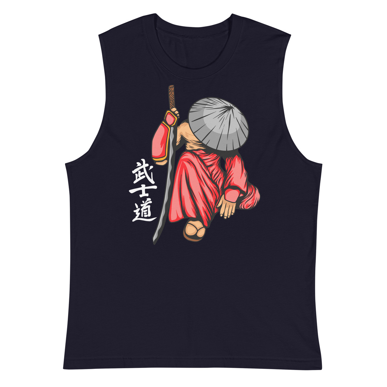 Samurai 18  Unisex Muscle Shirt - Bella + Canvas 3483