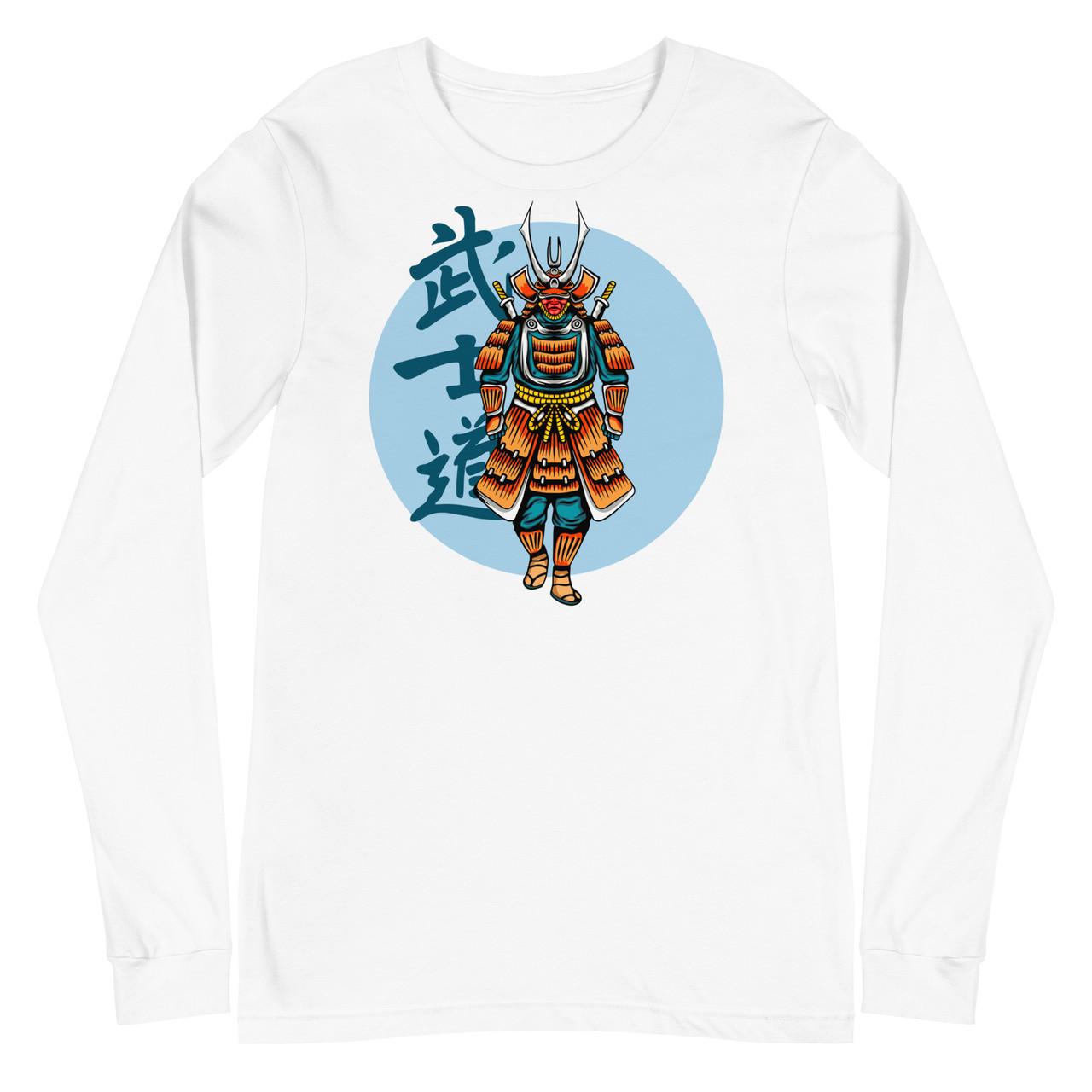 Samurai 19 Unisex Long Sleeve Tee - Bella + Canvas 3501 