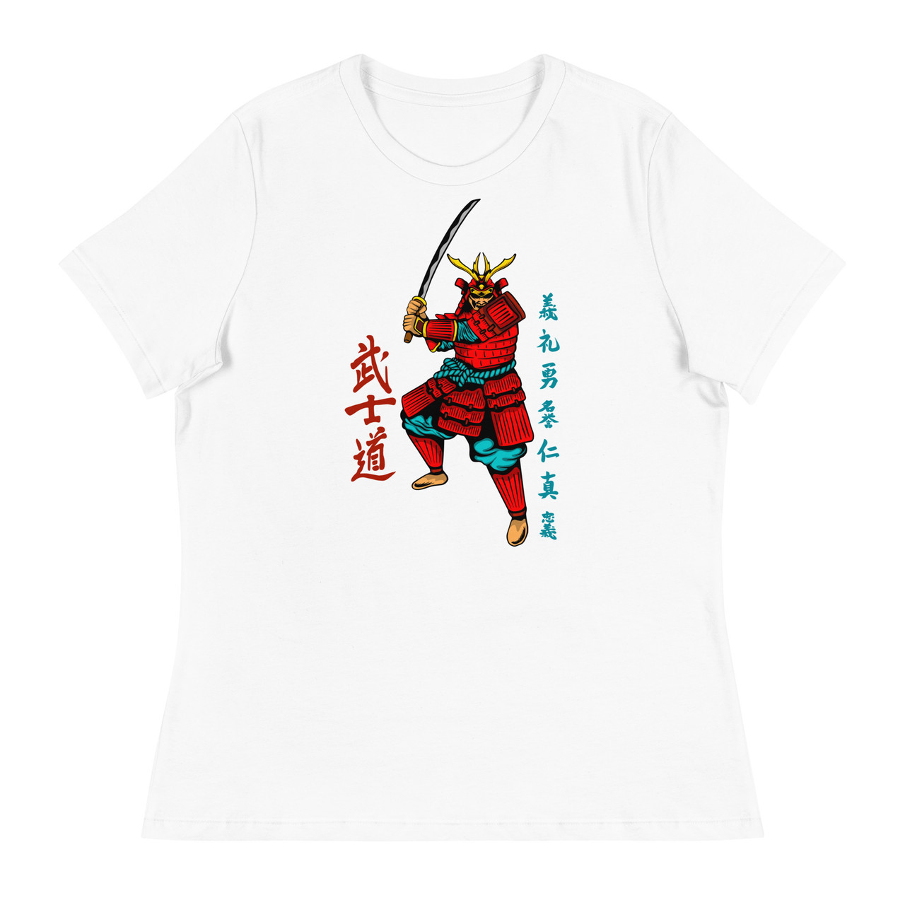 Samurai 20 Women's Relaxed T-Shirt - Bella + Canvas 6400