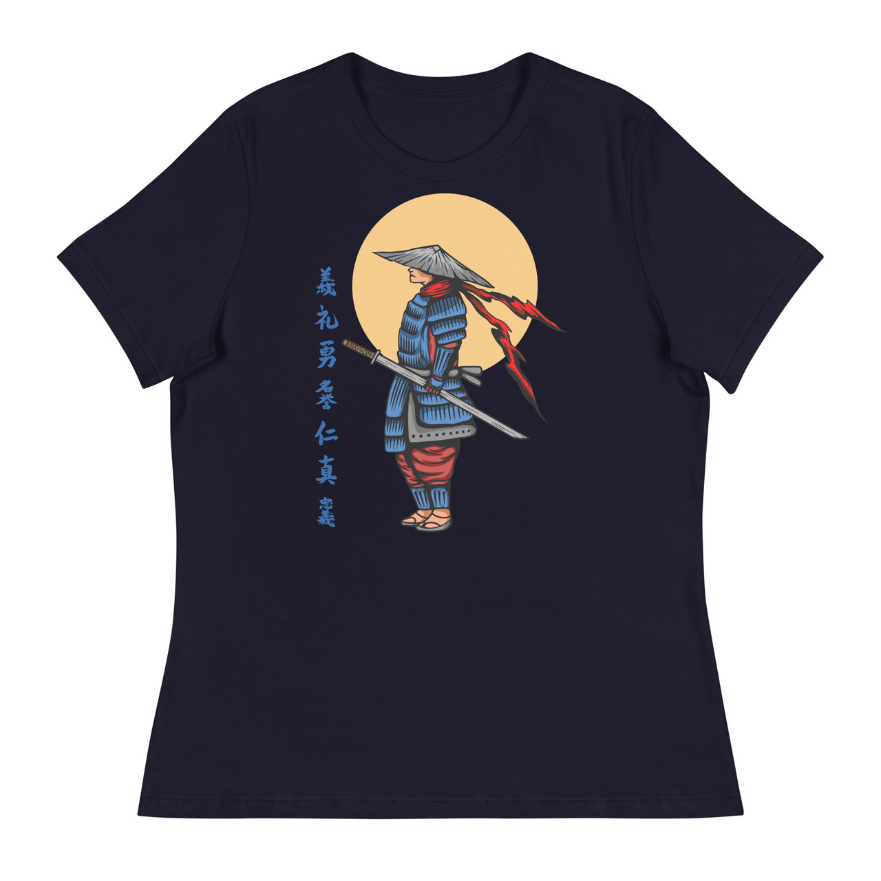 Samurai 23 Women's Relaxed T-Shirt - Bella + Canvas 6400 