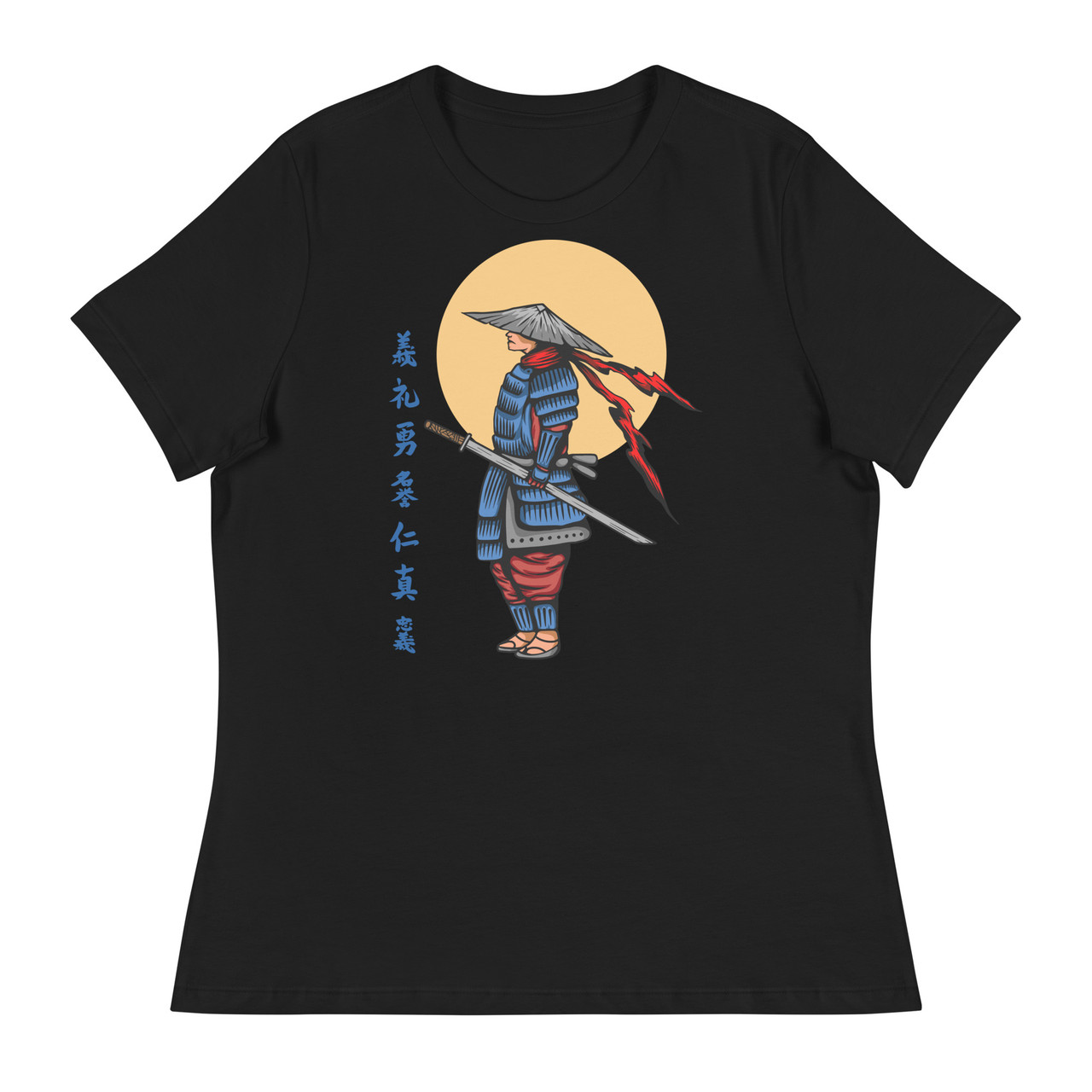 Samurai 23 Women's Relaxed T-Shirt - Bella + Canvas 6400 