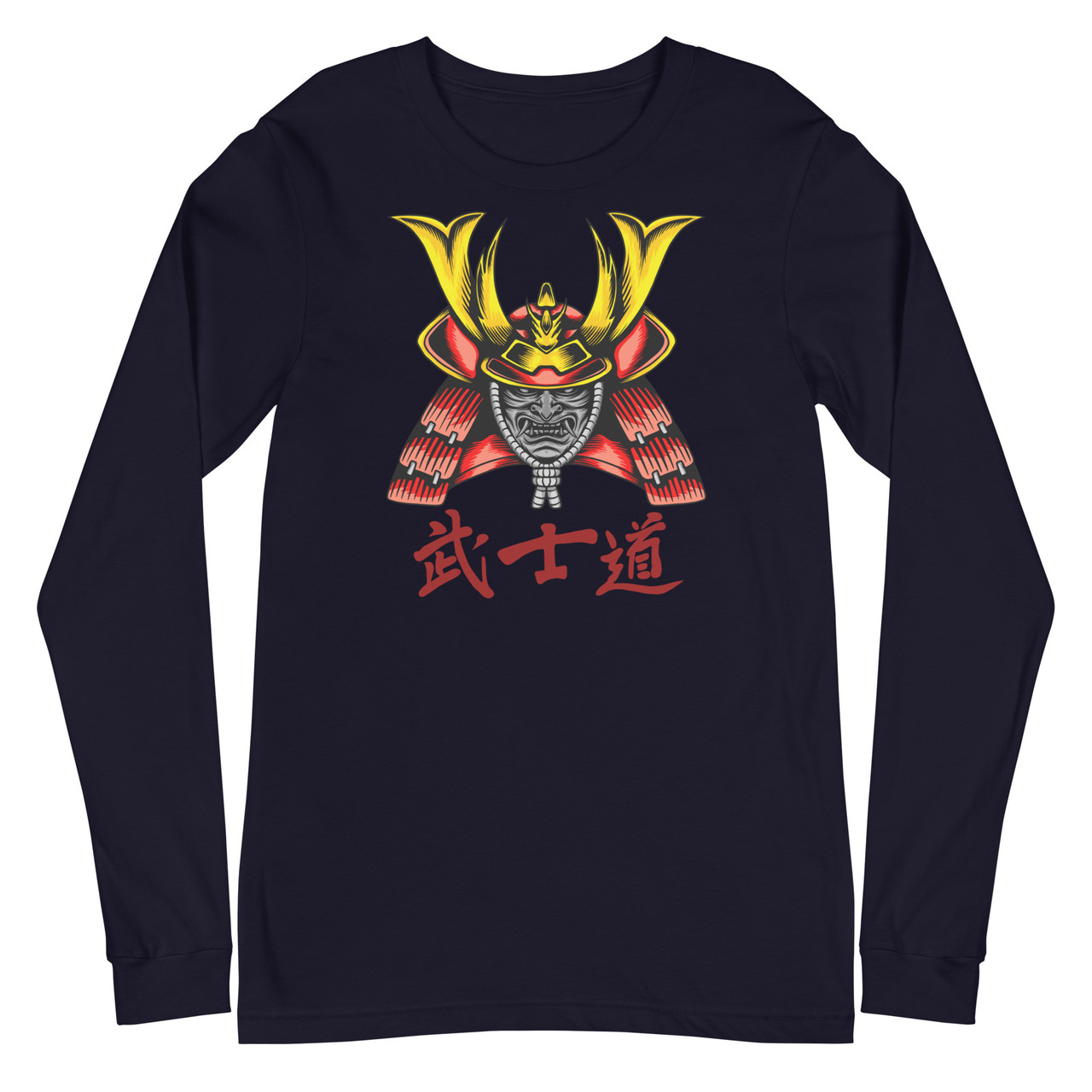 Samurai 24 Unisex Long Sleeve Tee - Bella + Canvas 3501 