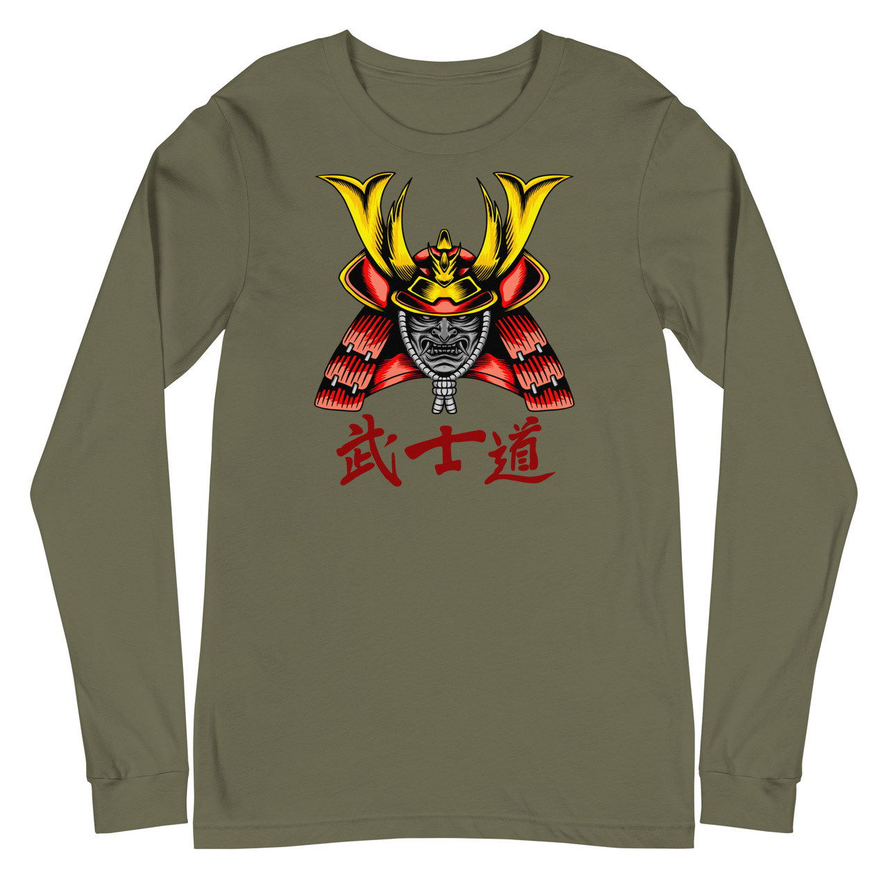 Samurai 24 Unisex Long Sleeve Tee - Bella + Canvas 3501 