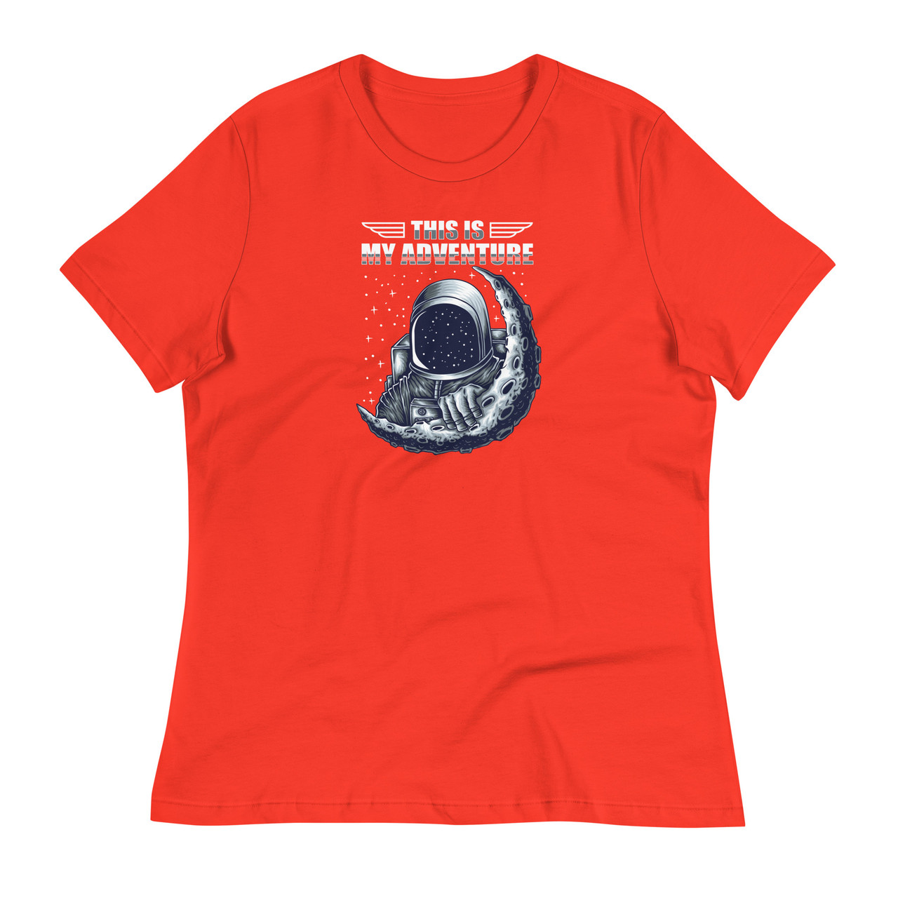 Astronaut Adventure Women's Relaxed T-Shirt - Bella + Canvas 6400 