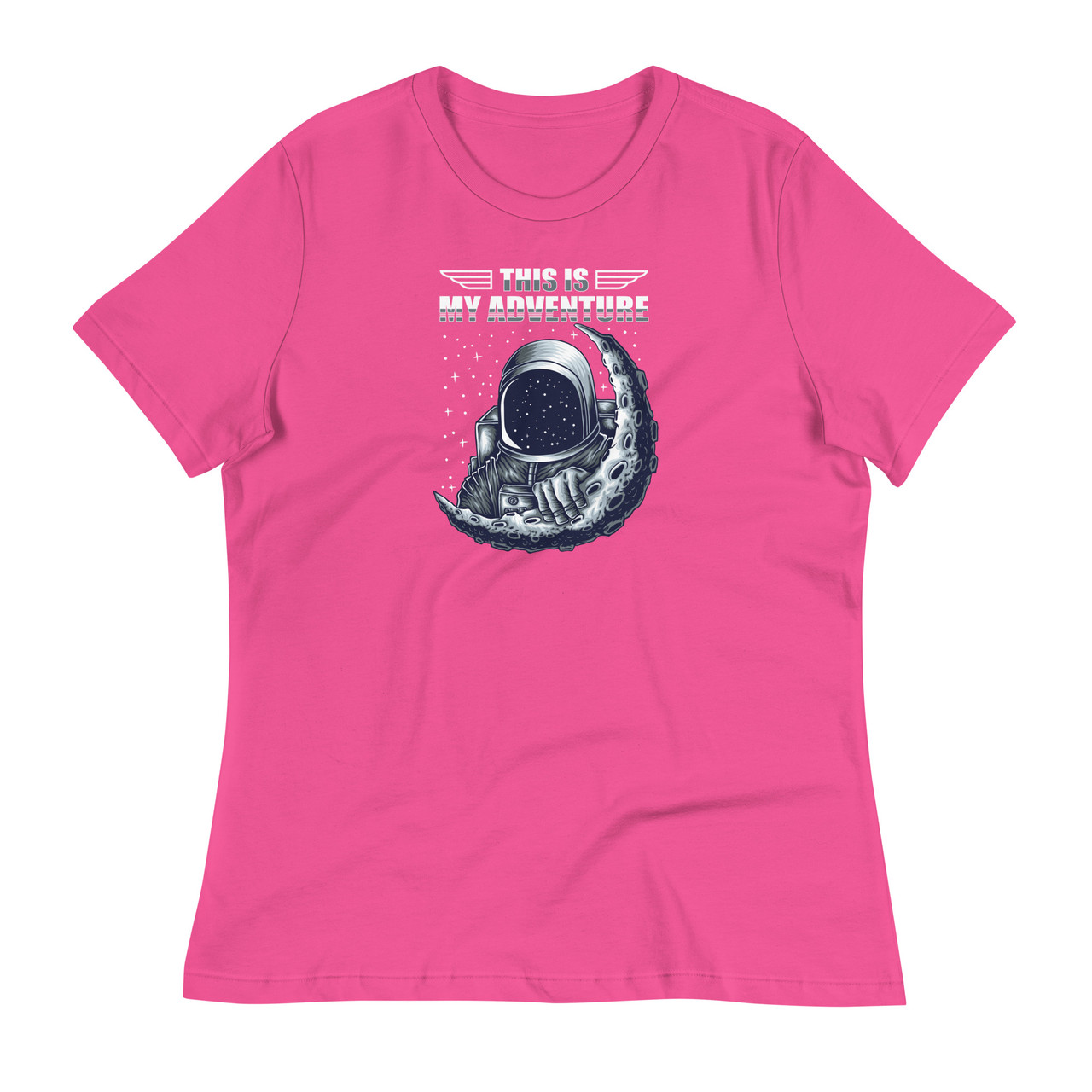 Astronaut Adventure Women's Relaxed T-Shirt - Bella + Canvas 6400 