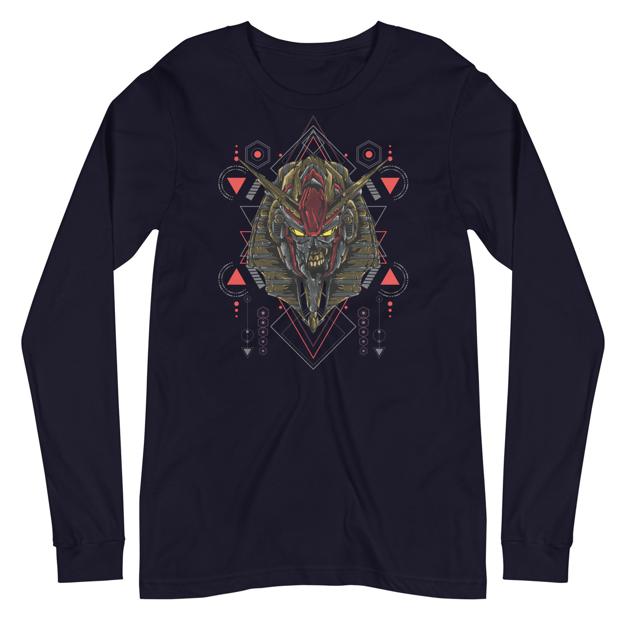 Anubis Egyptian God of the Dead Unisex Long Sleeve Tee - Bella + Canvas 3501 