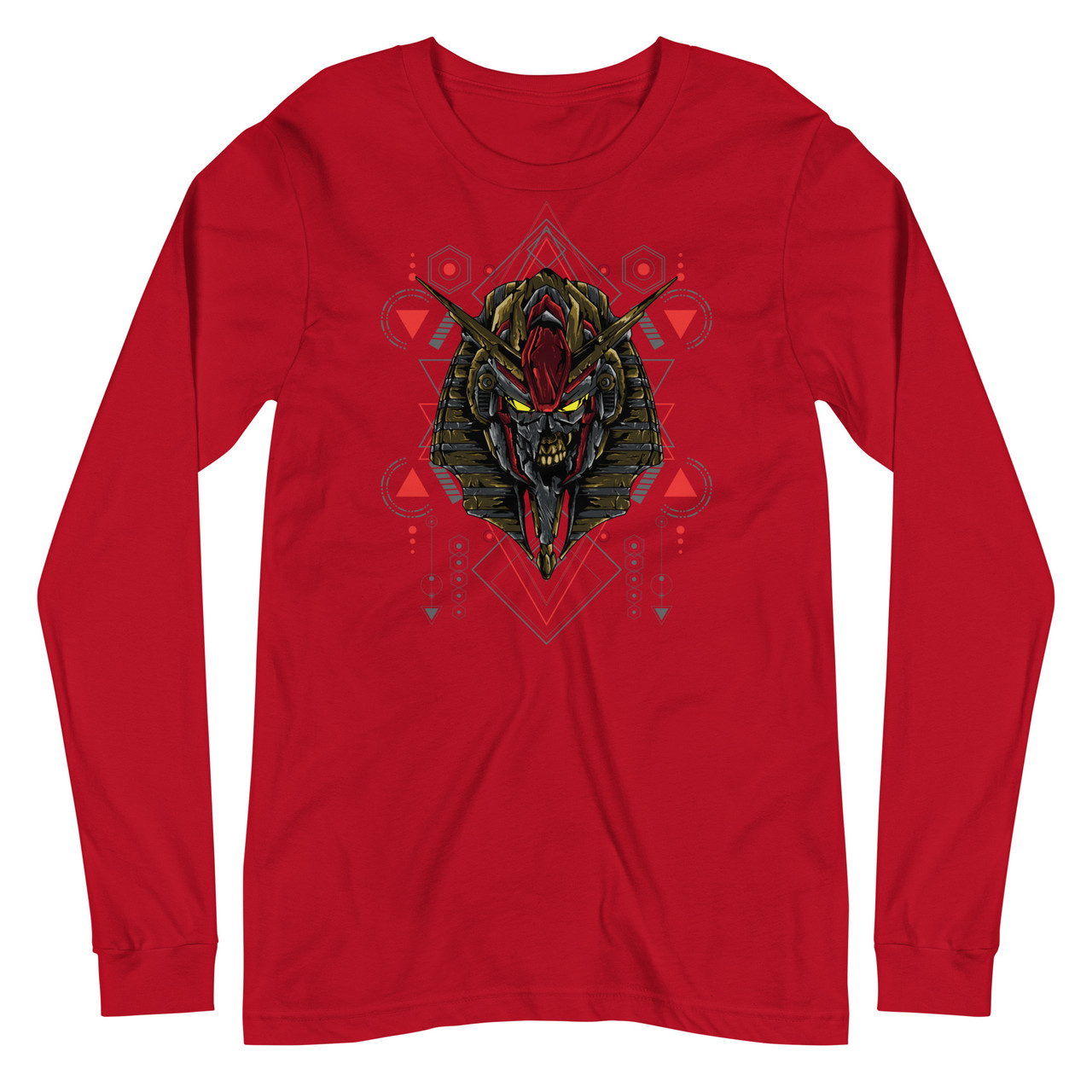 Anubis Egyptian God of the Dead Unisex Long Sleeve Tee - Bella + Canvas 3501 