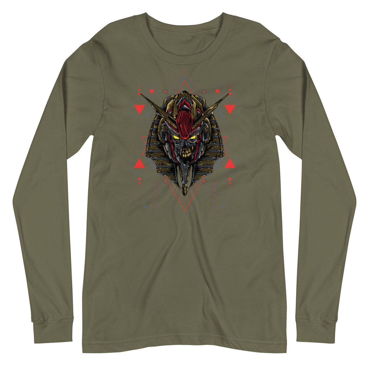 Anubis Egyptian God of the Dead Unisex Long Sleeve Tee - Bella + Canvas 3501 