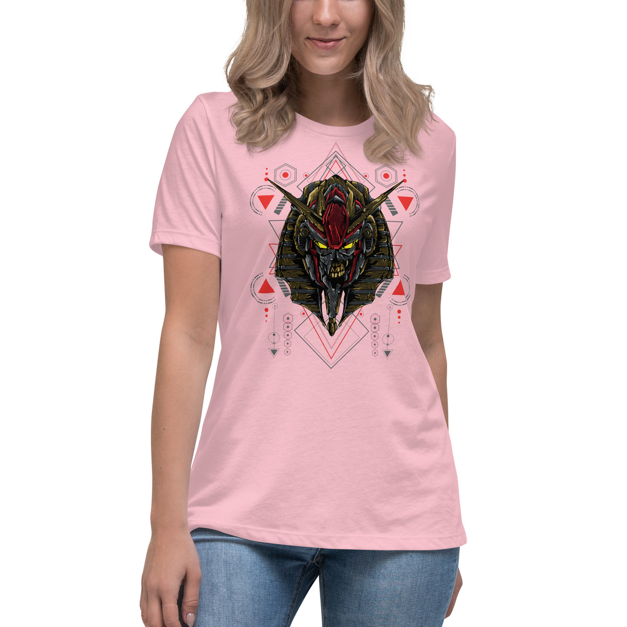 Anubis Egyptian God of the Dead Women's Relaxed T-Shirt - Bella + Canvas 6400 