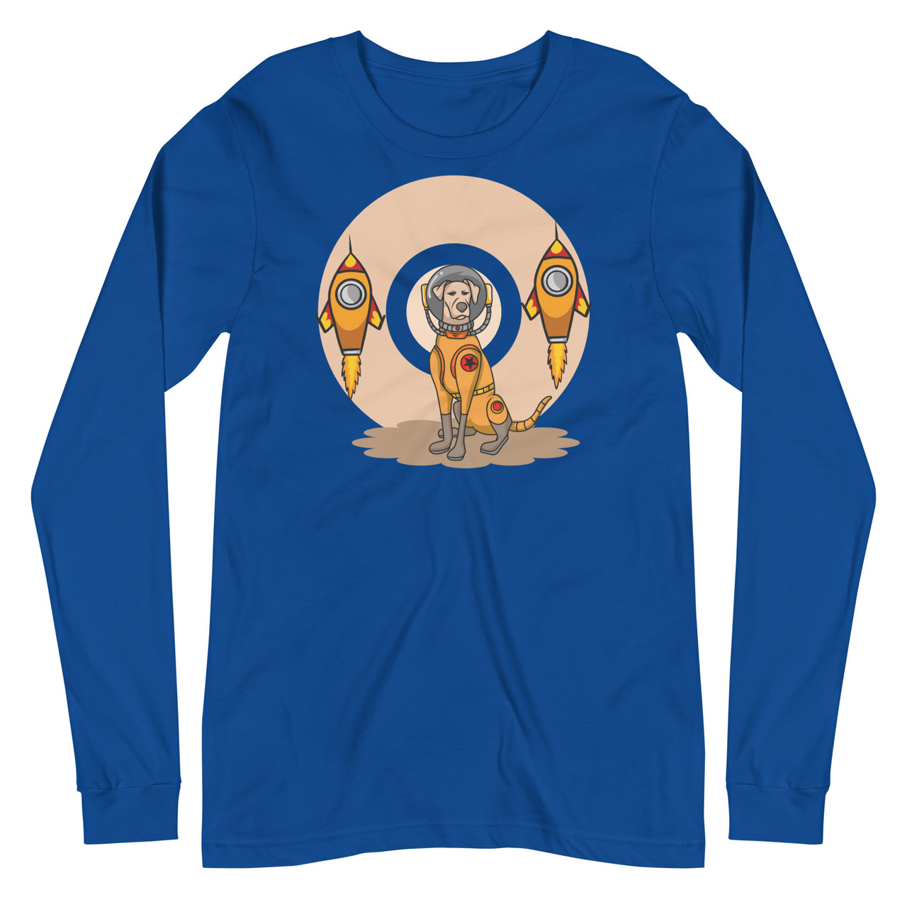 Dog on a Mission Unisex Long Sleeve Tee - Bella + Canvas 3501