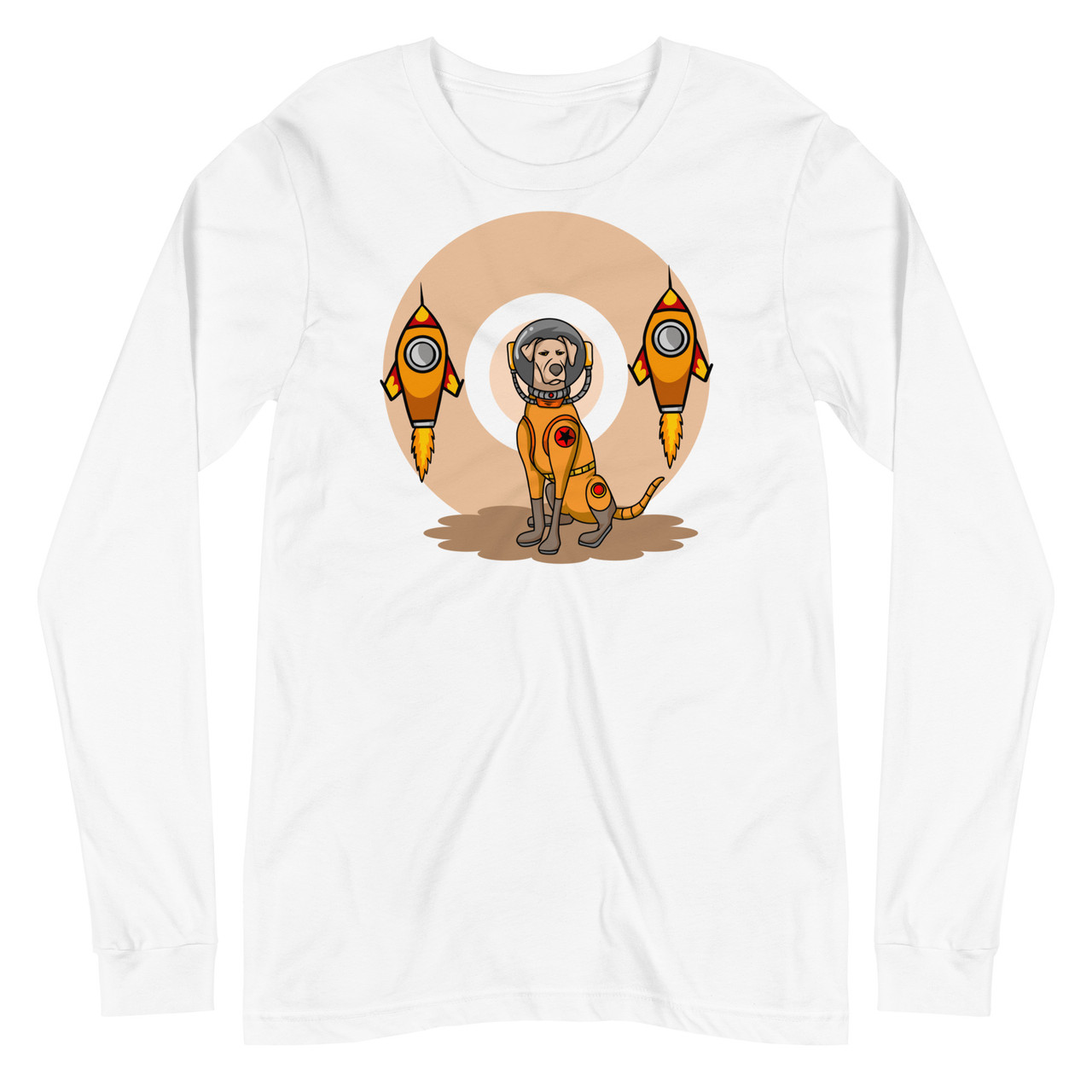 Dog on a Mission Unisex Long Sleeve Tee - Bella + Canvas 3501