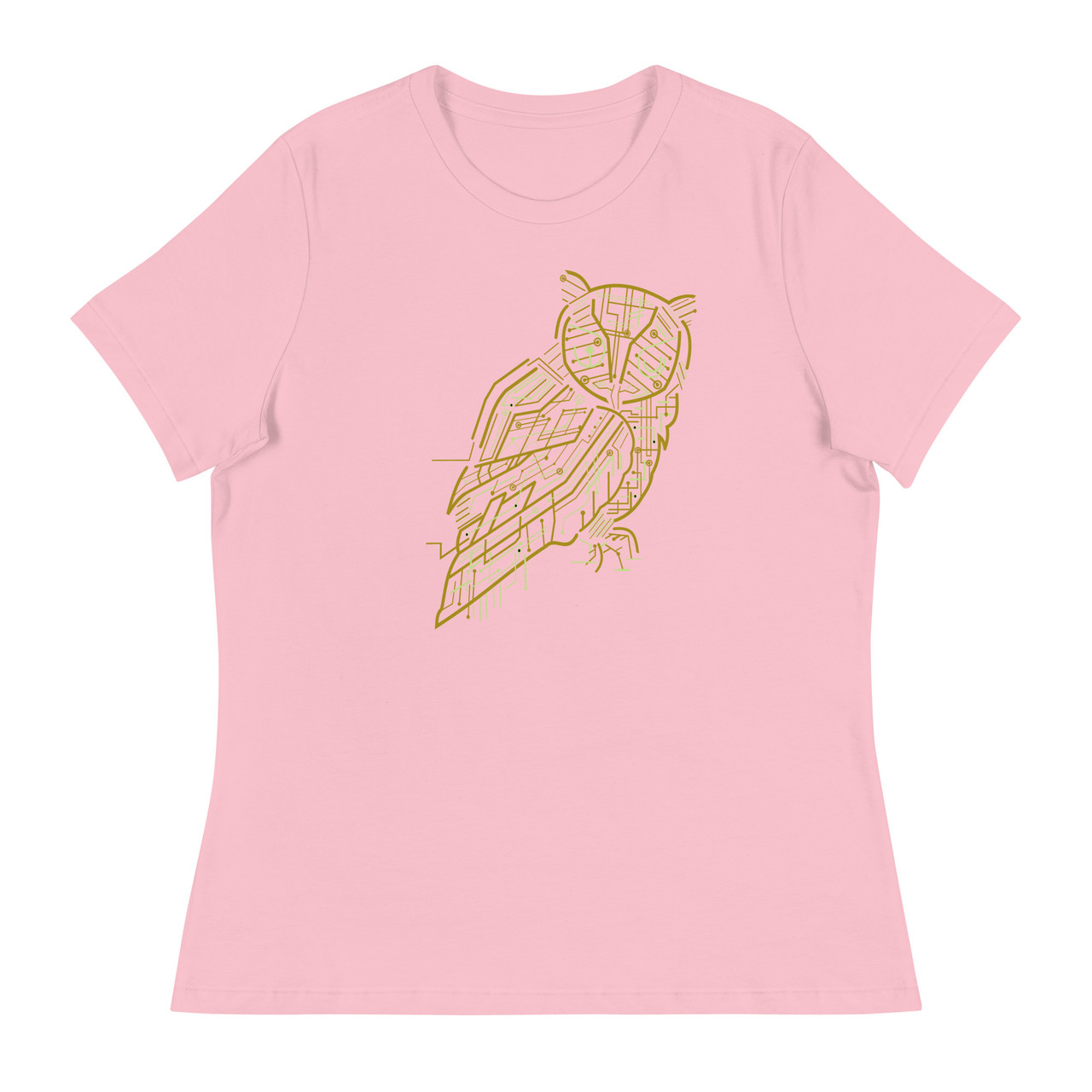 Electric Owl Women's Relaxed T-Shirt - Bella + Canvas 6400 