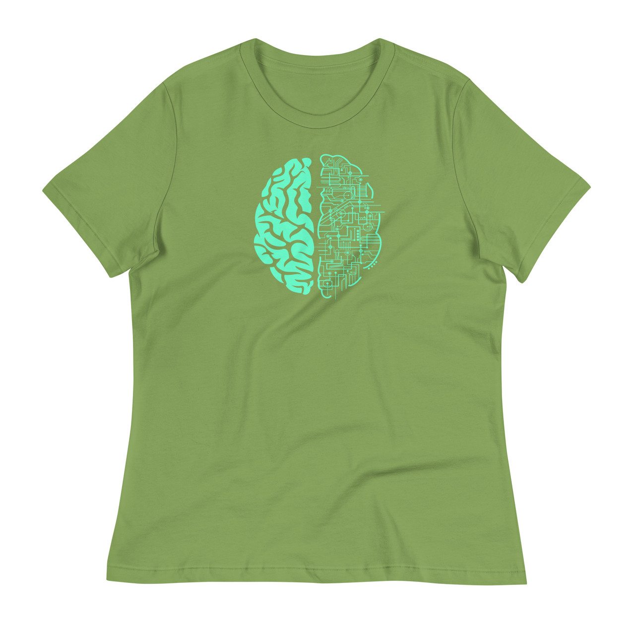 Brain Power Women's Relaxed T-Shirt - Bella + Canvas 6400 