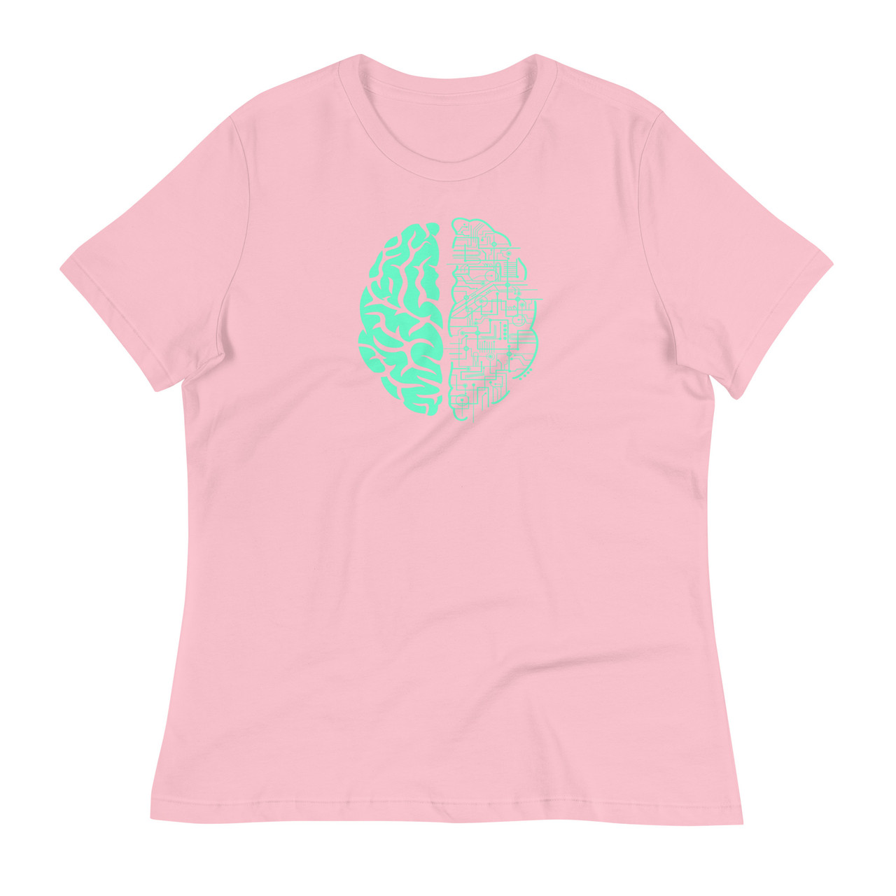 Brain Power Women's Relaxed T-Shirt - Bella + Canvas 6400 