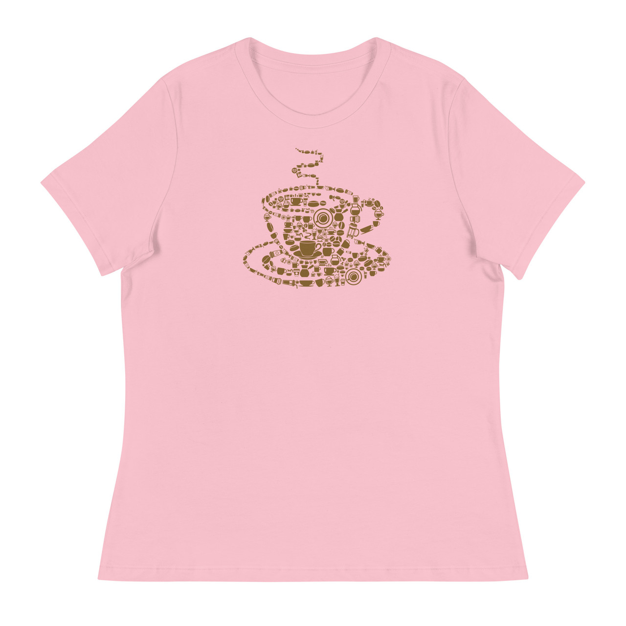 Coffee Cup Women's Relaxed T-Shirt - Bella + Canvas 6400 