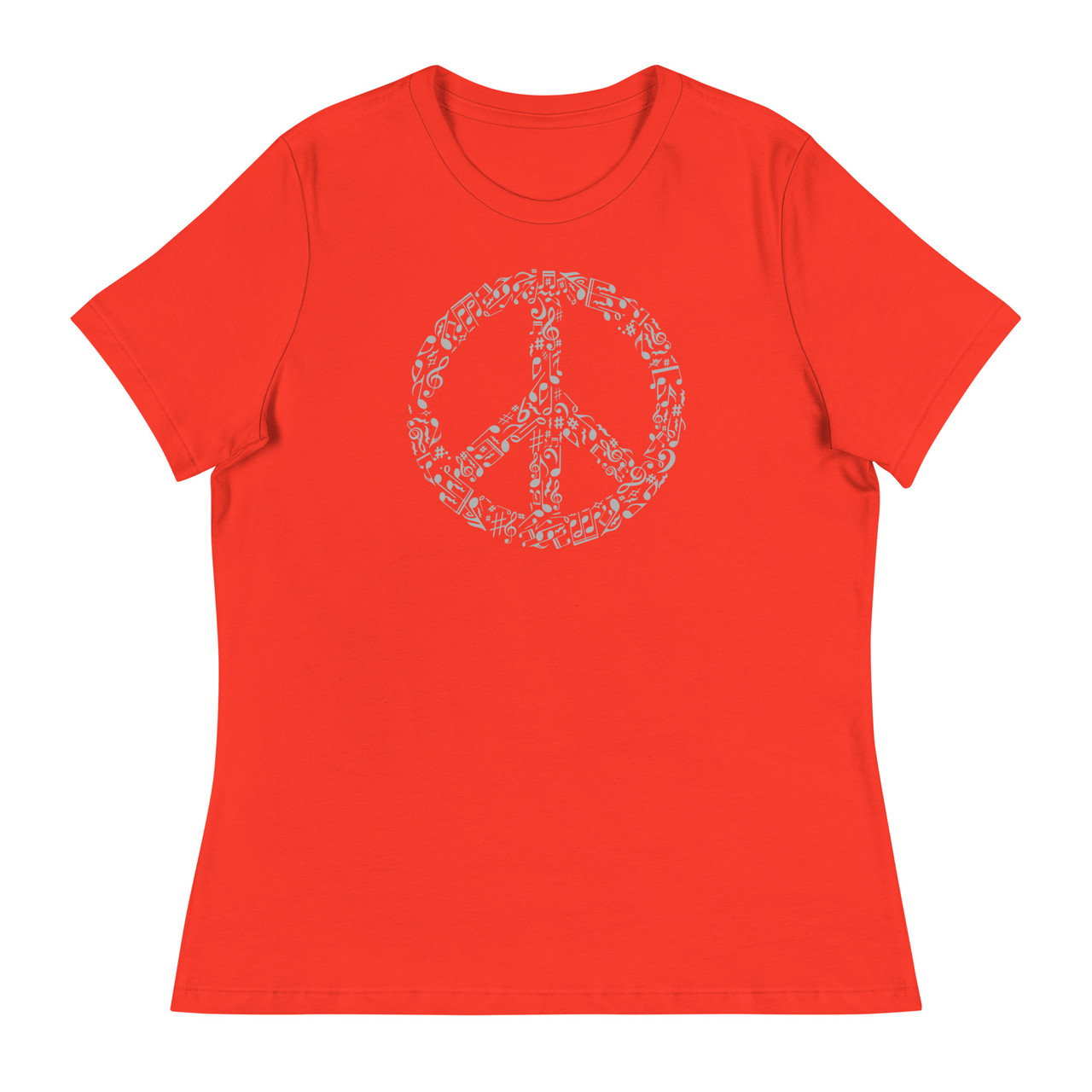 Rhyme In Peace Women's Relaxed T-Shirt - Bella + Canvas 6400 