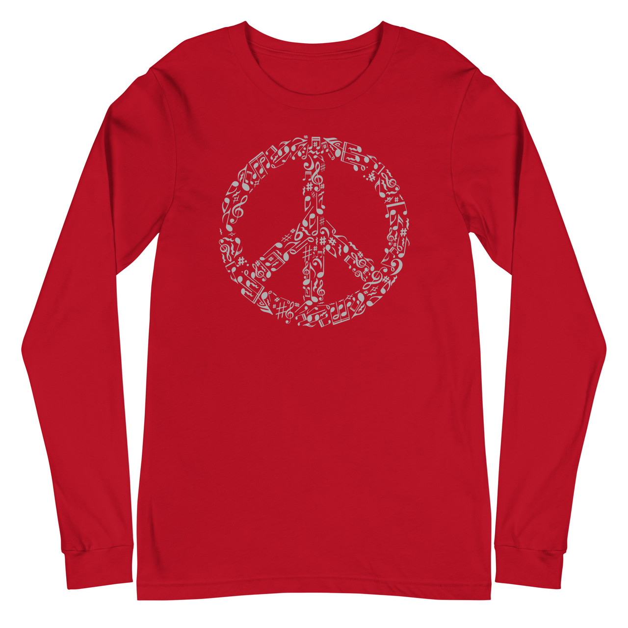 Rhyme In Peace Unisex Long Sleeve Tee - Bella + Canvas 3501 