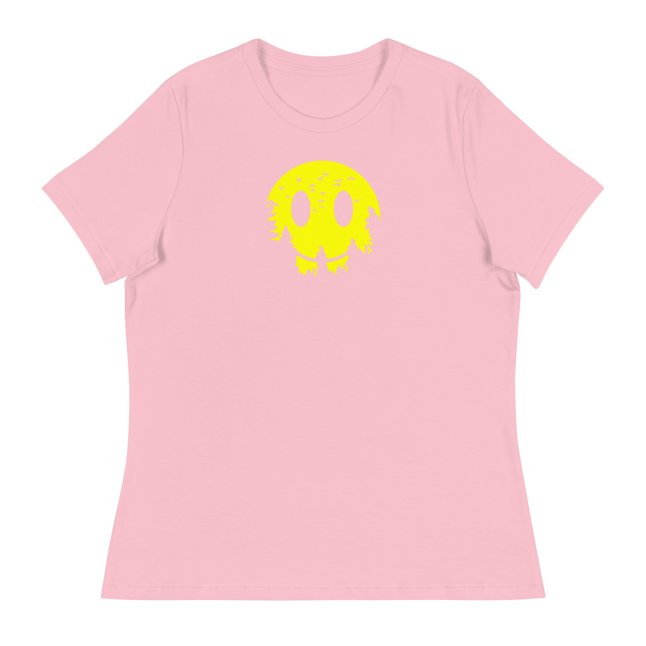 Smiling Moon Women's Relaxed T-Shirt - Bella + Canvas 6400 
