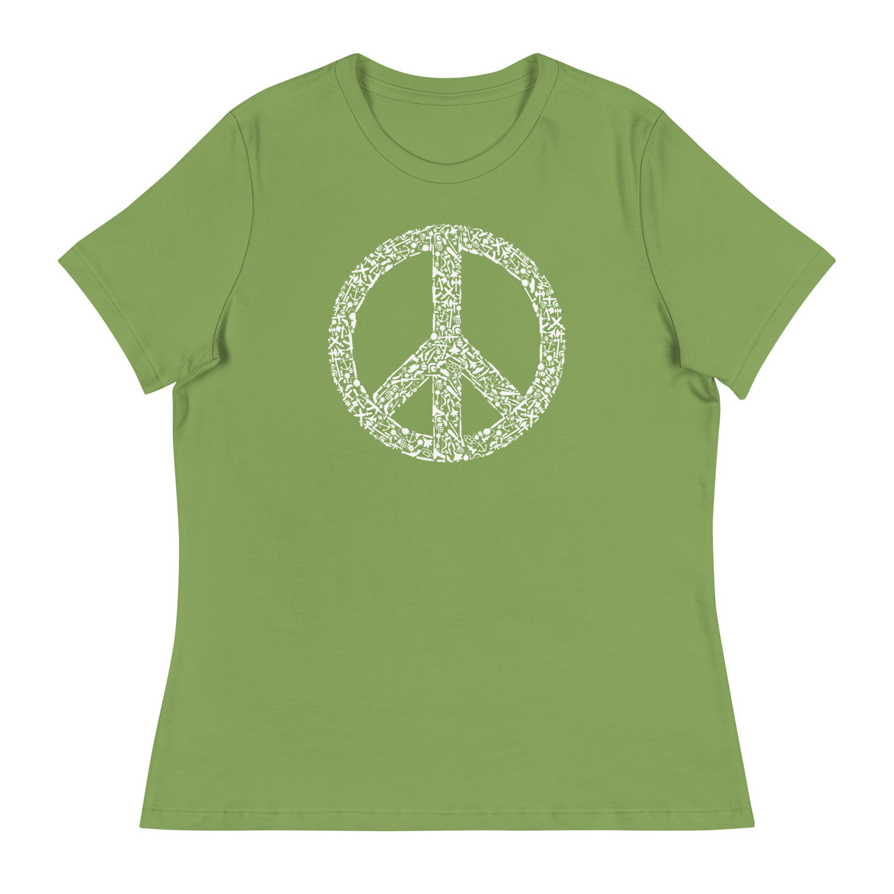 War and Peace Women's Relaxed T-Shirt - Bella + Canvas 6400 