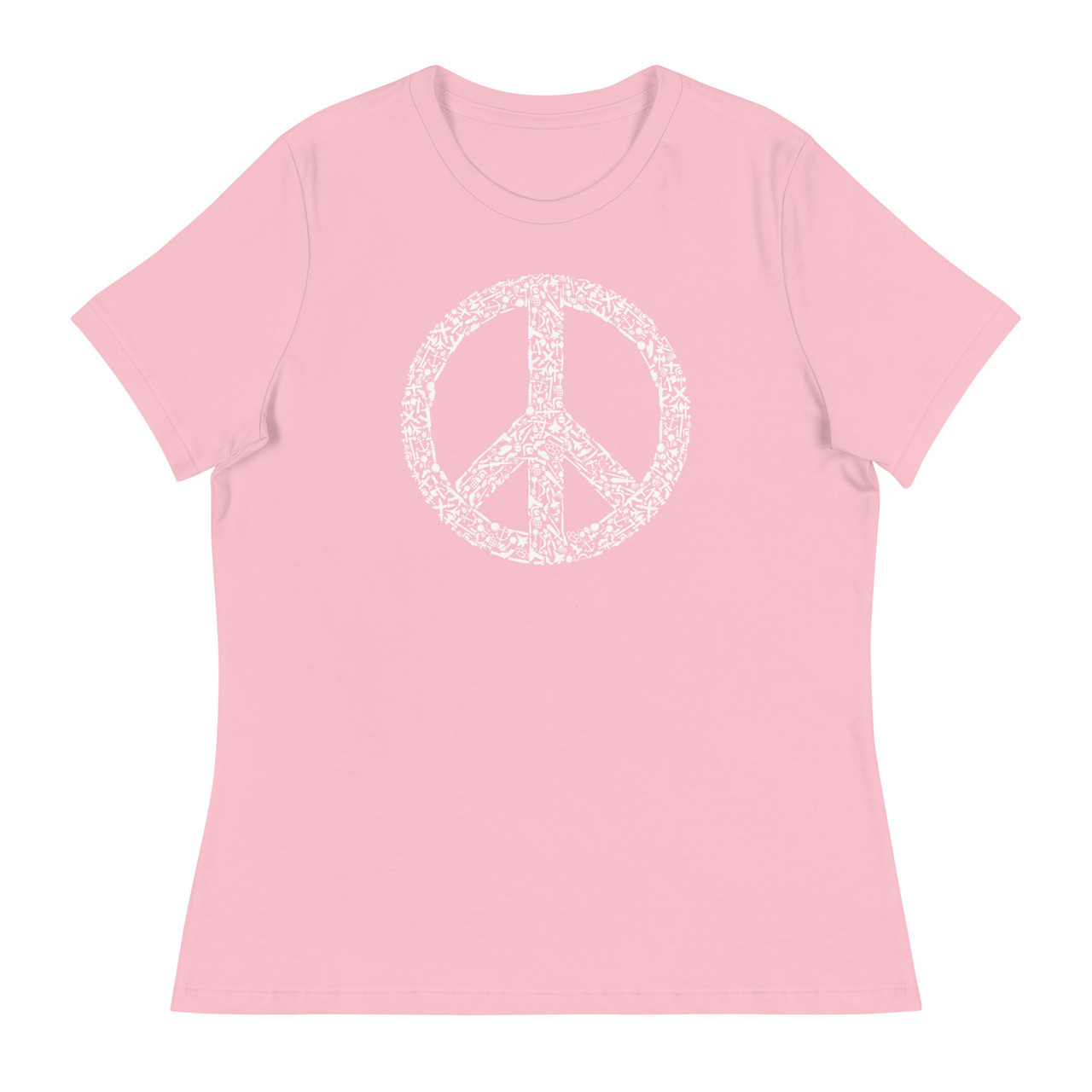 War and Peace Women's Relaxed T-Shirt - Bella + Canvas 6400 