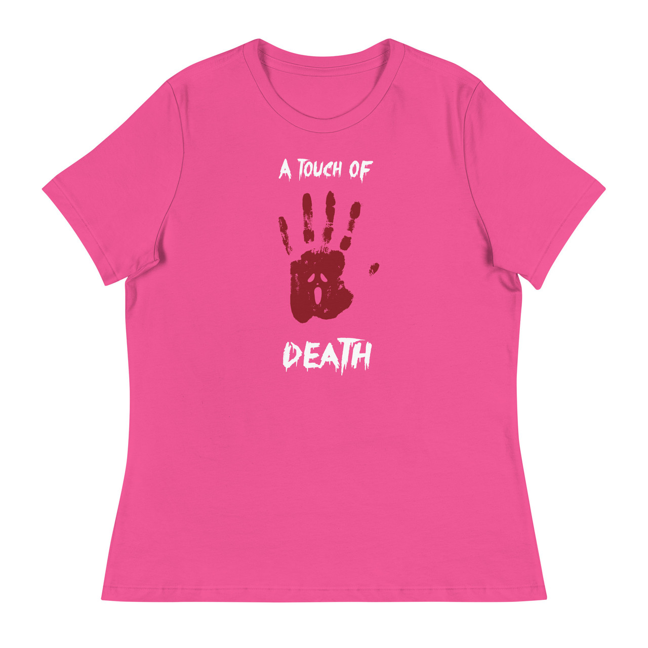 A Touch Of Death Women's Relaxed T-Shirt - Bella + Canvas 6400 