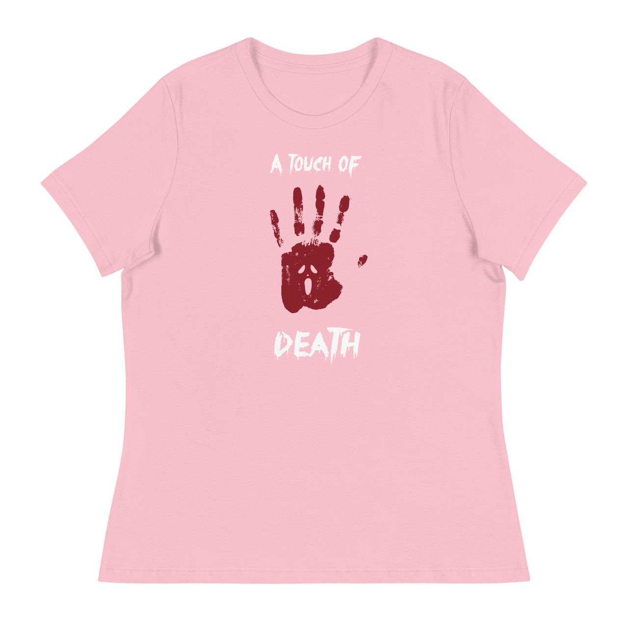 A Touch Of Death Women's Relaxed T-Shirt - Bella + Canvas 6400 