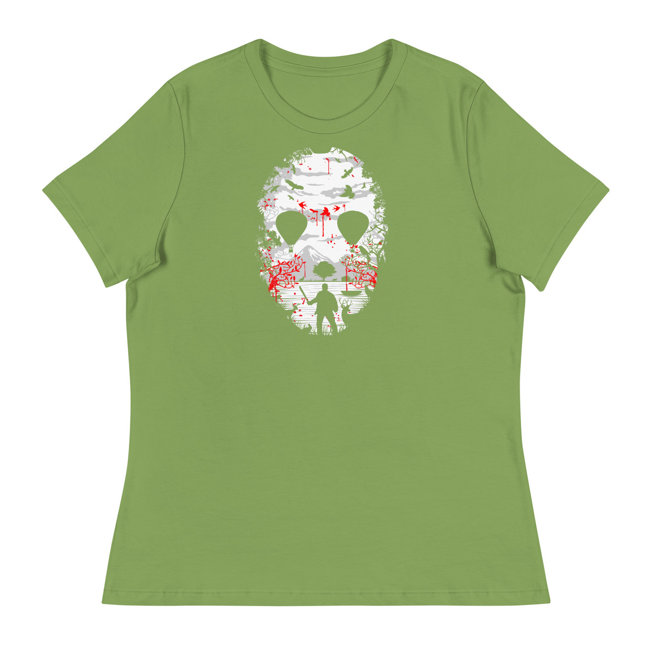 Crystal Lake Women's Relaxed T-Shirt - Bella + Canvas 6400 