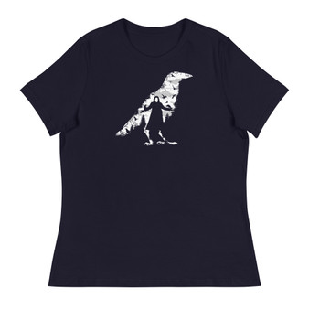 The Crow Women's Relaxed T-Shirt - Bella + Canvas 6400 