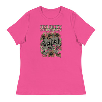 Unlucky Stuntman Women's Relaxed T-Shirt - Bella + Canvas 6400 