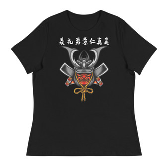 Samurai 5  Women's Relaxed T-Shirt - Bella + Canvas 6400