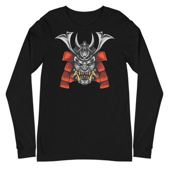 Samurai 15 Unisex Long Sleeve Tee - Bella + Canvas 3501 