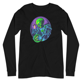 Alien Research Unisex Long Sleeve Tee - Bella + Canvas 3501 